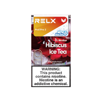 RELX Pod Pro 2 - 3%/Hibiscus Ice Tea
