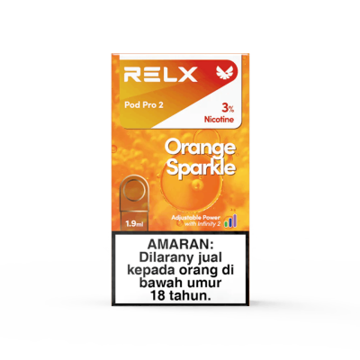 RELX Pod Pro 2 - 3%/Orange Sparkle